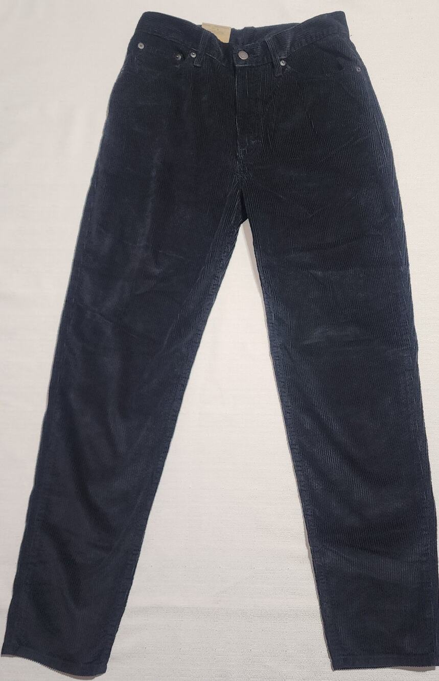 Levi's high waisted mom jeans 28'' x30'' lack corduroy